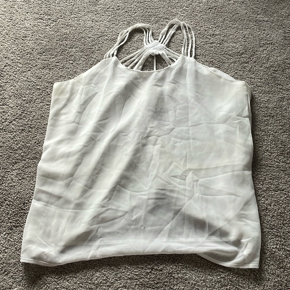 SHEIN White tank top